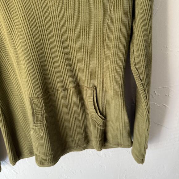 Axcess Y2k Hoodie Pullover Womens Large Ribbed Long Sleeve Casual Top Grunge - Picture 3 of 7